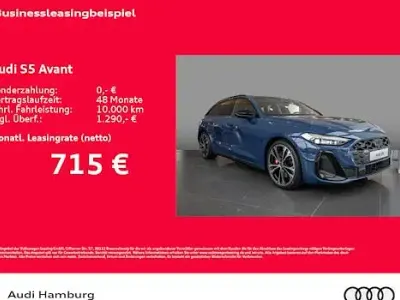 Ny Audi S5 Ambiente 367 HK (269 kW) 2025 Blå Stationcar