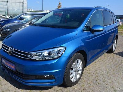 Usata VW Touran Highline 150 CV (110 kW) 2021 Blu Monovolume