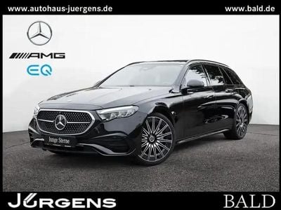 Gebraucht Mercedes E220 AMG 197 PS (144 kW) 2024 Schwarz obsidianschwarz metall Kombi