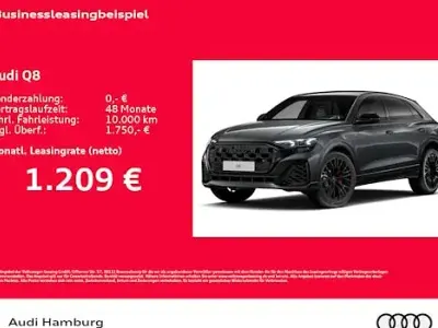 Neu Audi Q8 Ambiente 490 PS (360 kW) 2026 Grau SUV