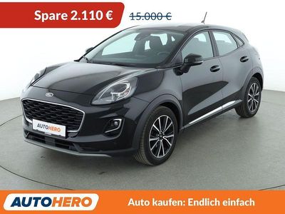 Gebraucht Ford Puma Titanium 125 PS (91 kW) 2020 Schwarz SUV