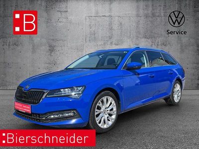 Gebraucht Skoda Superb Premium Edition 200 PS (147 kW) 2022 Blau Kombi