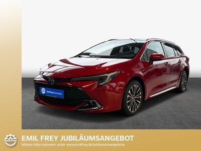 gebraucht Toyota Corolla 2.0 Hybrid Touring Sports Team Deutschland 112 kW, 5-türig (Benzin/Elektro)