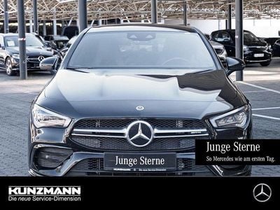 Gebraucht Mercedes CLA35 AMG AMG 306 PS (225 kW) 2022 Kosmosschwarz metallic Coupé