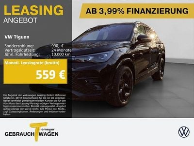 Grenadillschwarz metallic Gebraucht 2025 VW Tiguan R-line SUV | 47.950 € (Superpreis)