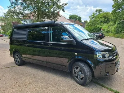 Gebraucht VW T5 114 PS (83 kW) 2015 Schwarz Van