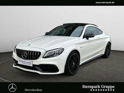 Gebraucht Mercedes C63S AMG AMG 510 PS (375 kW) 2021 Designo diamantweiß bright Coupé