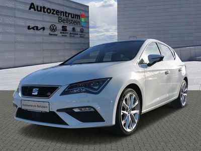 "nevada" weiss Gebraucht 2019 Seat Leon FR Limousine | 17.890 € (Fairer Preis)