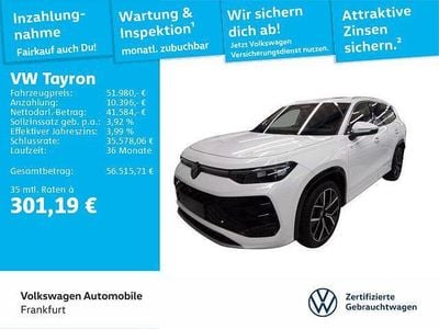 Second-hand VW Tayron R-line 193 CP (141 kW) 2025 Alb SUV