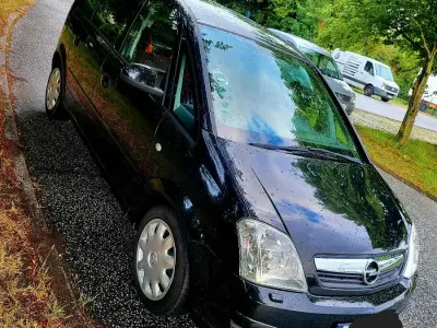 Gebraucht Opel Meriva 125 PS (91 kW) 2007 Schwarz Van / Kleinbus