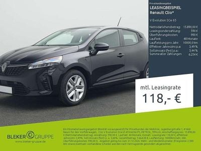 Gebraucht Renault Clio V Evolution 67 PS (49 kW) 2025 Blackpearl schwarz Kleinwagen