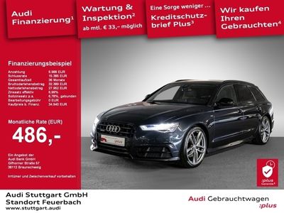 gebraucht Audi A6 Avant 3.0 TDI qu S line Black-Edition Matrix