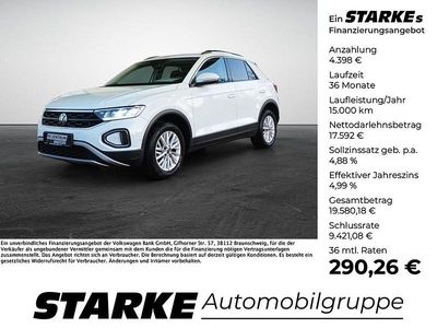 Second-hand VW T-Roc Life 150 CP (110 kW) 2022 Alb SUV