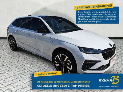 Neu Skoda Scala Monte Carlo 150 PS (110 kW) 2026 Weiß Kleinwagen
