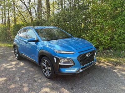 Gebraucht Hyundai Kona Style 177 PS (130 kW) 2019 Blue lagoon SUV