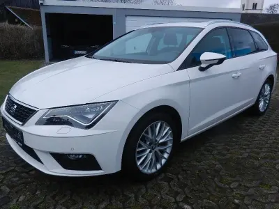 Używany Seat Leon ST Style 110 KM (80 kW) 2018 Biały Kombi