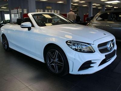 Gebraucht Mercedes C180 AMG line 156 PS (114 kW) 2020 Weiß Cabrio