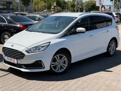 Gebraucht Ford S-MAX Titanium 150 PS (110 kW) 2021 Weiß Van / Kleinbus
