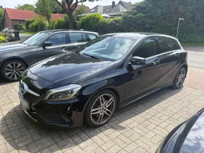 Gebraucht Mercedes A250 AMG line 211 PS (155 kW) 2017 Schwarz Kleinwagen