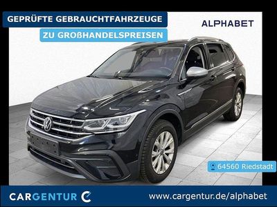 Gebraucht VW Tiguan Allspace Life 150 PS (110 kW) 2022 Deep black perleffekt SUV