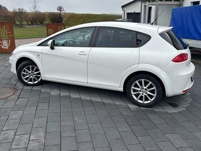 Gebraucht Seat Leon Style 125 PS (91 kW) 2009 Weiß Kleinwagen