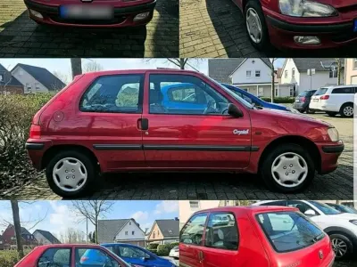 Gebraucht Peugeot 106 60 PS (44 kW) 1998 Rot Kleinwagen