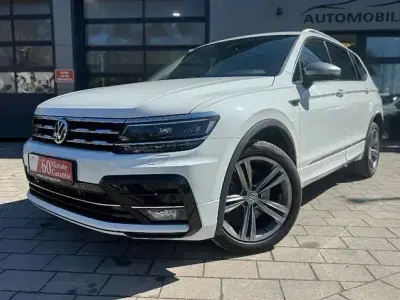 Gebraucht VW Tiguan Allspace Highline 200 PS (147 kW) 2021 Pure white SUV
