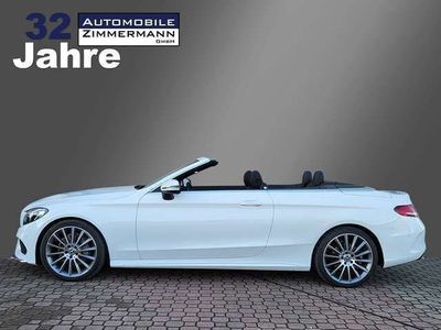 gebraucht Mercedes C220 d Cabrio 9G-TRONIC AMG Line