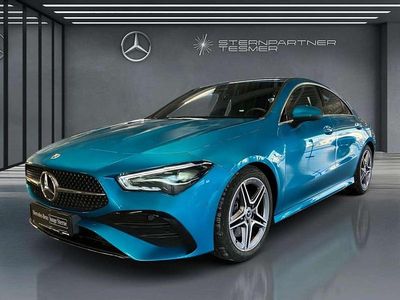 Blau Gebraucht 2024 Mercedes CLA200 AMG Coupé | 34.590 € (Guter Preis)