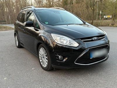 Schwarz Gebraucht 2013 Ford Grand C-Max Titanium Van / Kleinbus | 8.000 € (Teuer)