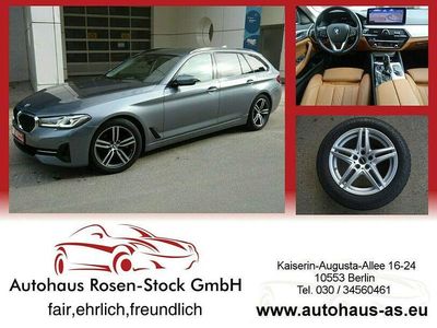Gebraucht BMW 520 Shadowline 190 PS (139 kW) 2020 Bluestone met Kombi