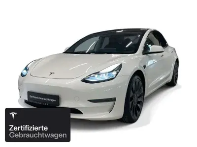 Occasion Tesla Model 3 Performance 377 kW (513 ch) 2022 Blanc Berline