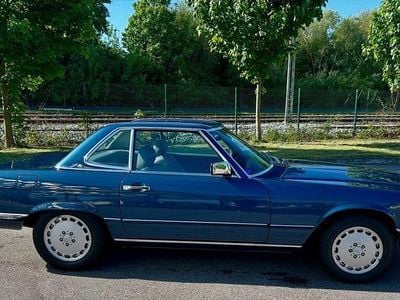 Gebraucht Mercedes SL300 179 PS (131 kW) 1988 Blau Cabrio