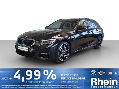 Usata BMW 330e M Sport 292 CV (214 kW) 2022 Nero Station wagon