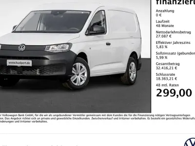 Gebraucht VW Caddy Maxi Trendline 102 PS (75 kW) 2026 Weiß Van / Kleinbus