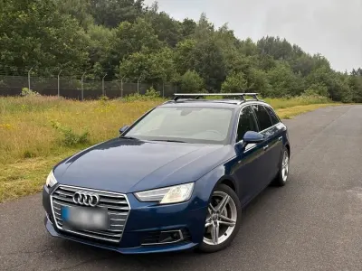 Gebraucht Audi A4 S-Line 190 PS (139 kW) 2017 Blau Kombi