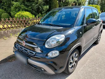 Gebraucht Fiat 500L Cross 87 PS (63 kW) 2020 Schwarz Van / Kleinbus