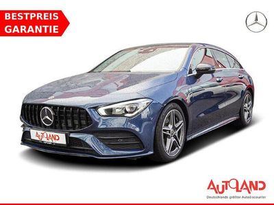 Gebraucht Mercedes CLA250 AMG line 224 PS (164 kW) 2022 Denim blau met. Limousine