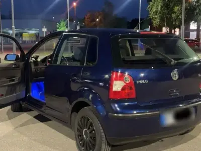 Gebraucht VW Polo 64 PS (47 kW) 2005 Blau Kleinwagen