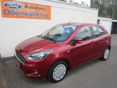 Gebraucht Ford Ka Plus Cool & Sound Edition 86 PS (63 kW) 2017 Rot Kleinwagen
