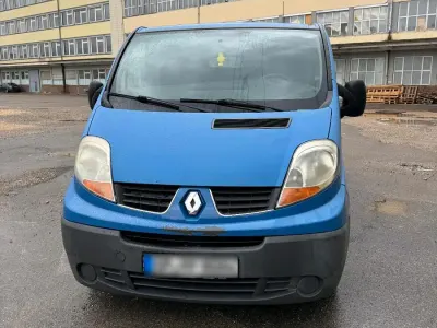 Gebraucht Renault Trafic 114 PS (83 kW) 2007 Blau Van / Kleinbus