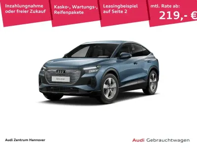 Gebraucht Audi e-tron Sportback Basis 125 kW (170 PS) 2023 Geysirblau metallic (metallic) SUV