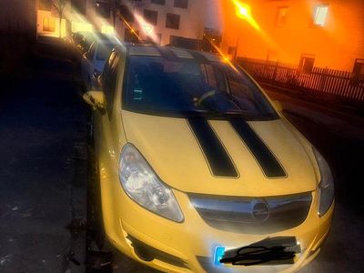 Gebraucht Opel Corsa 80 PS (58 kW) 2008 Gelb Kleinwagen