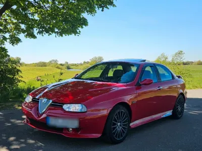 Usata Alfa Romeo 156 120 CV (88 kW) 1998 Rosso Berlina