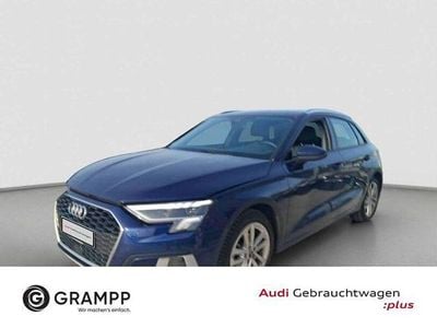 Usata Audi A3 Advanced 150 CV (110 kW) 2023 Blu Berlina