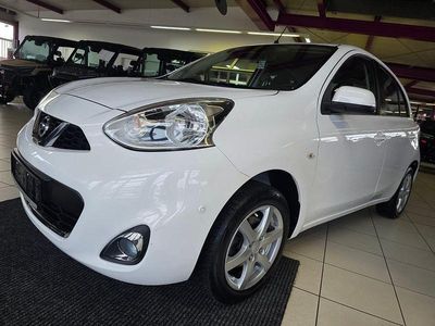 Gebraucht Nissan Micra Acenta 80 PS (58 kW) 2015 Weiß Kleinwagen
