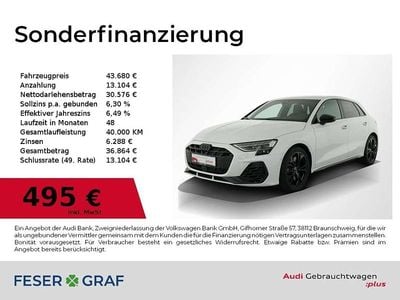 Arkonaweiß Gebraucht 2025 Audi S3 Ambiente Limousine | 43.680 € (Guter Preis)