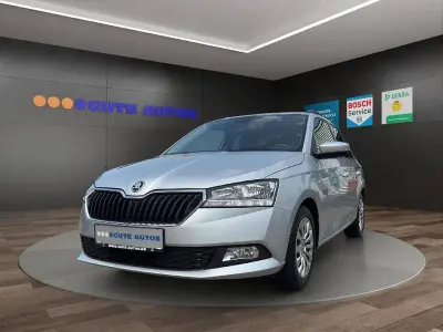 Gebraucht Skoda Fabia Business Line 95 PS (69 kW) 2022 Brilliantsilber metallic Kleinwagen