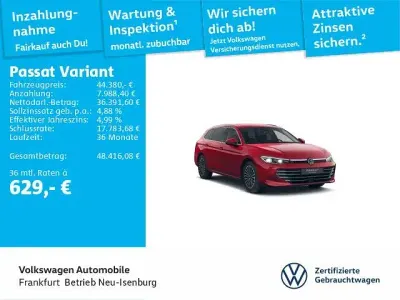 Gebraucht VW Passat Elegance 177 PS (130 kW) 2025 Rot Kombi
