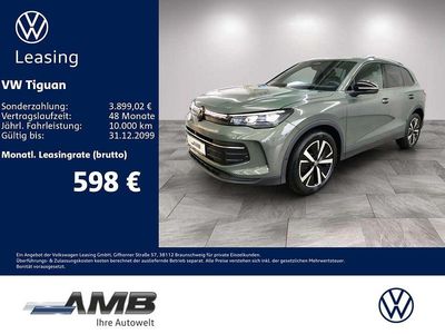 Używany VW Tiguan Goal 150 KM (110 kW) 2025 Zielony SUV